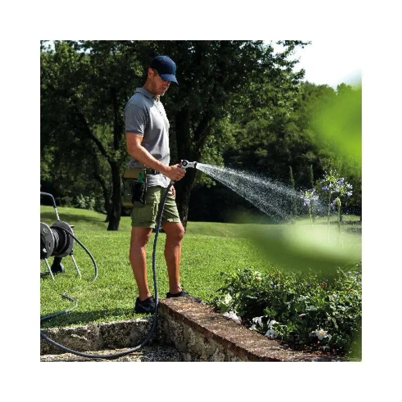 Tubo per irrigazione giardino FITT Force da 20 metri con accessori