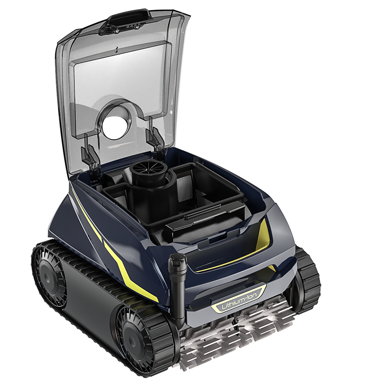Dettaglio sistema filtrazione Robot Piscina Senza Fili Zodiac RF5600 IQ irrifarma.it