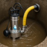 Montaggio Pompa sommersa acque nere Domo 7VX/B Lowara immersione acque scure irrifarma.it