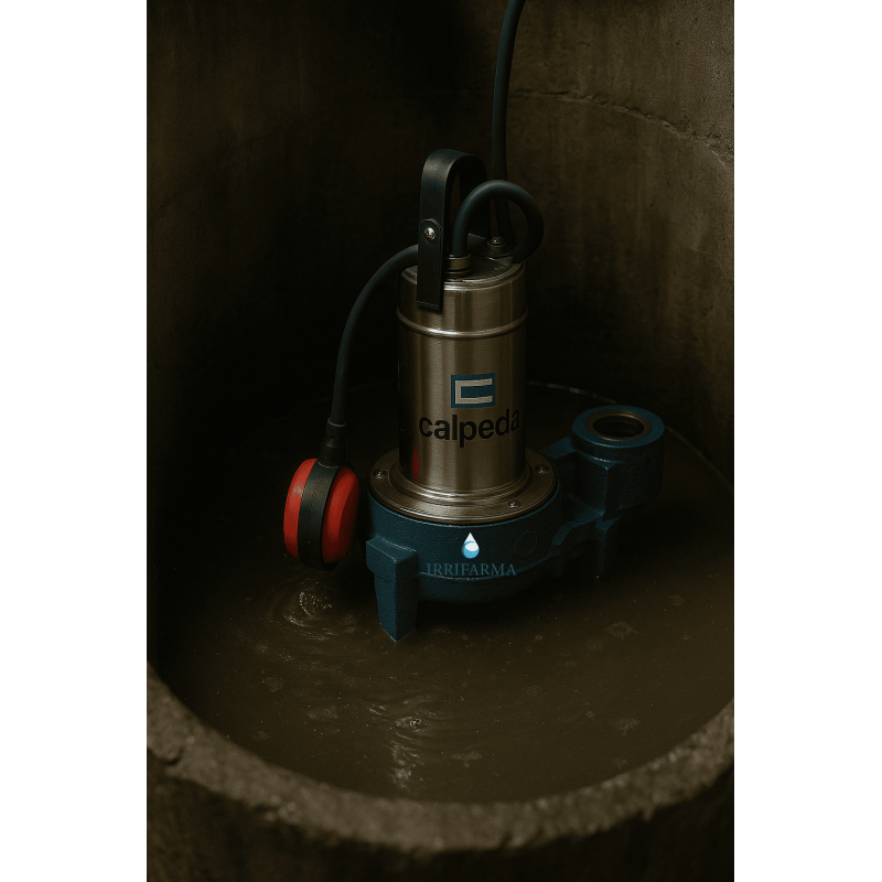 Kit pompa sommersa acque sporche personalizzato Irrifarma