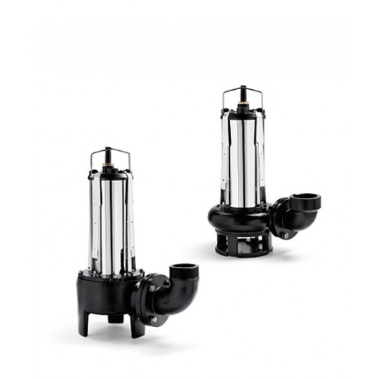 esempio attacco Pompa sommersa acque nere Semisom ST/65/1300 4.5 Hp BBC irrifarma.it