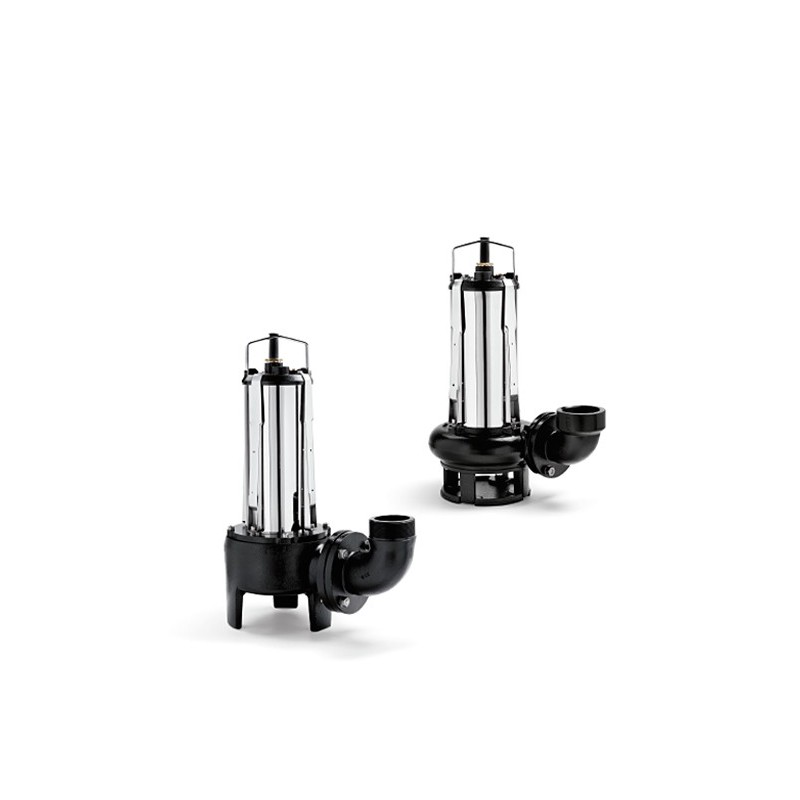 esempio attacco Pompa sommersa acque nere Semisom ST/65/1300 4.5 Hp BBC irrifarma.it