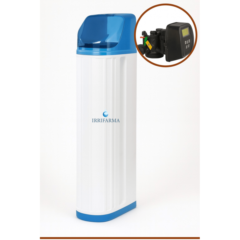 Dettaglio valvola Addolcitore acqua automatico 30 L con valvola Clack WS1CI 1" anticalcare irrifarma.it