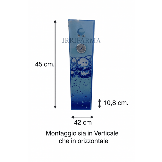 Impianto osmosi inversa domestico 200GPD acqua depurata