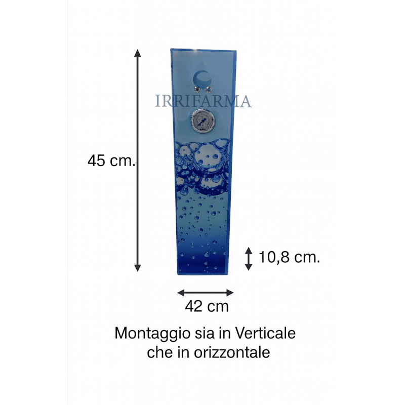 Impianto osmosi inversa domestico 200GPD acqua depurata