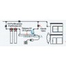 esempio di installazione Lampada UV per acqua domestica 55W 3/4" sterilizzatore battericida irrifarma.it