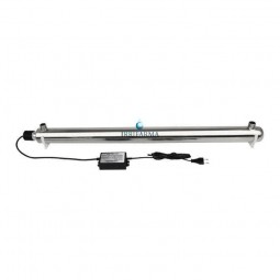Lampada UV per acqua domestica 55W 3/4" sterilizzatore battericida irrifarma.it