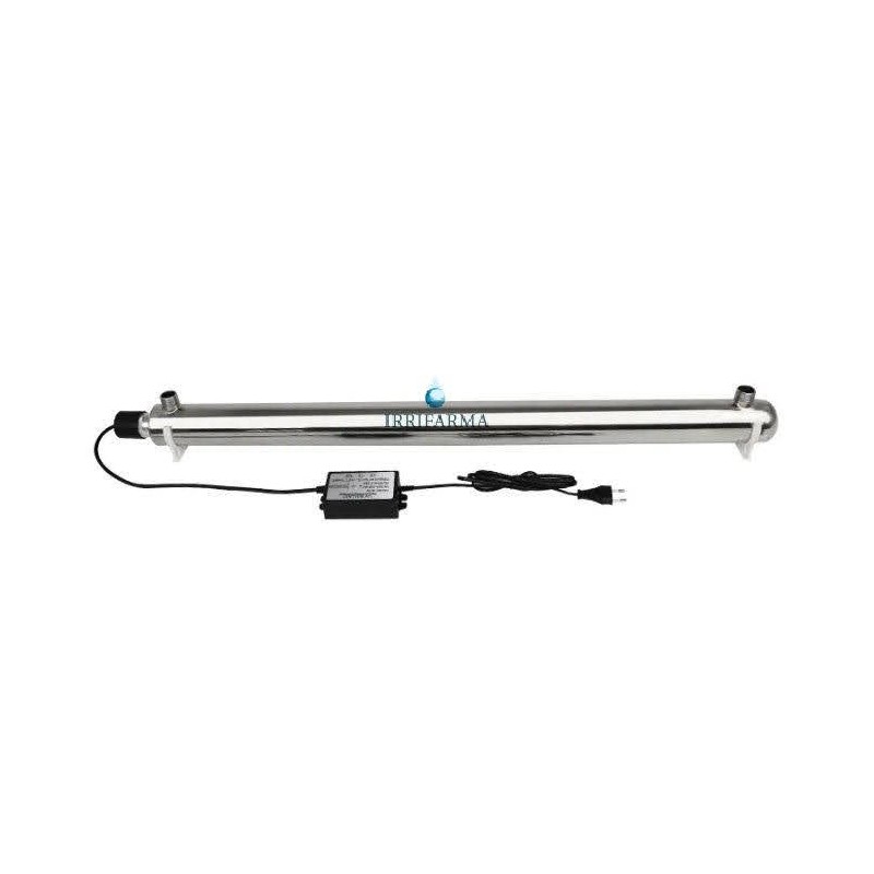 Lampada UV per acqua domestica 55W 3/4" sterilizzatore battericida irrifarma.it