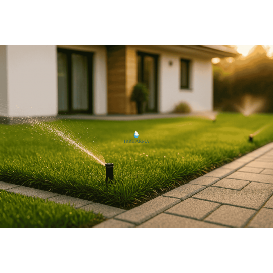 Kit irrigazione a pop up per prato da Mq 50 10x5 metri irrifarma.it