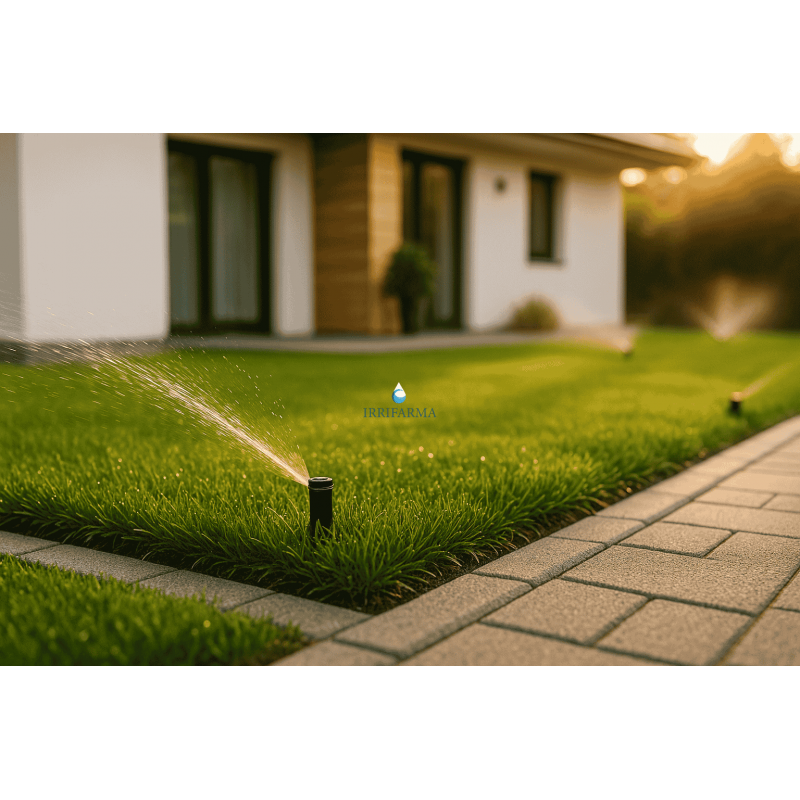 Kit irrigazione a pop up per prato da Mq 50 10x5 metri irrifarma.it