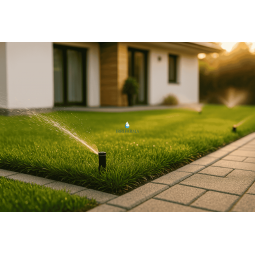 Kit irrigazione a scomparsa personalizzato per giardino irrifarma.it