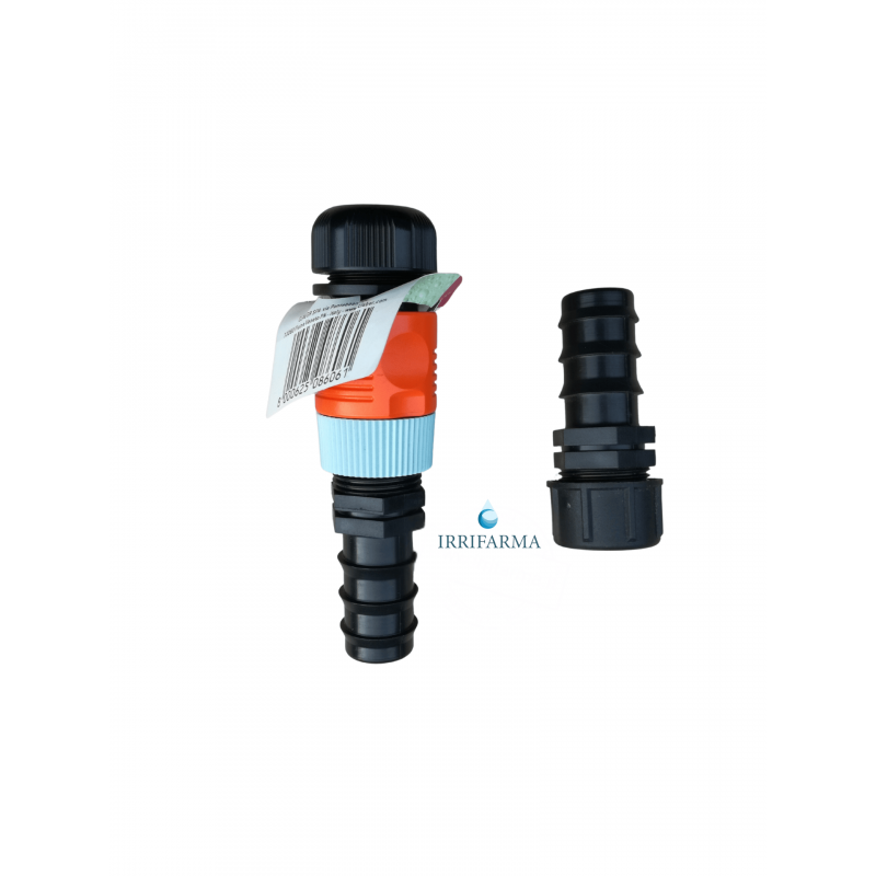 Dettaglio raccordi kit impianto a goccia da 100 Mq | irrifarma.it