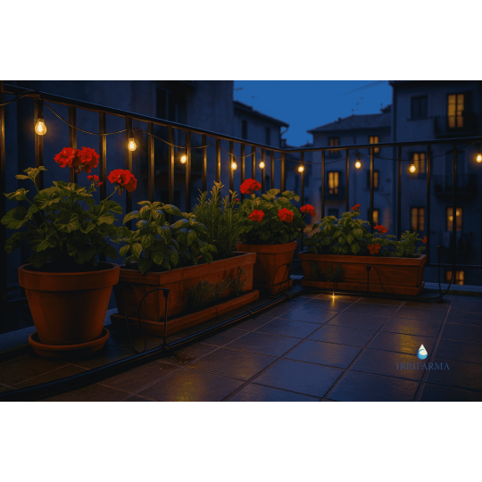 Kit irrigazione a goccia vasi automatica: fiori sempre belli