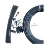 composizione del Kit Irrigazione a goccia vasi automatica : 115 pz completo con programmatore irrifarma.it