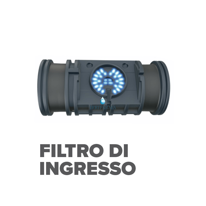 dettaglio filtro ingresso Ala gocciolante autocompensante 8 mm Rivulis Hydro PC  irrifarma.it