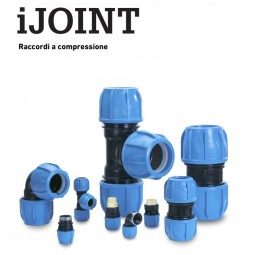 Raccordo a compressione 63 mm PN16 per tubo irrigazione PE irrifarma.it