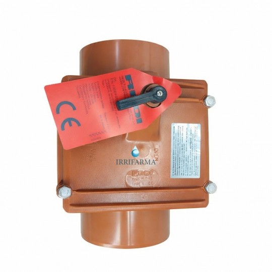 Dettaglio leva chiusura Valvola antireflusso per fognatura REDI Classic Ø100–Ø200 irrifarma.it