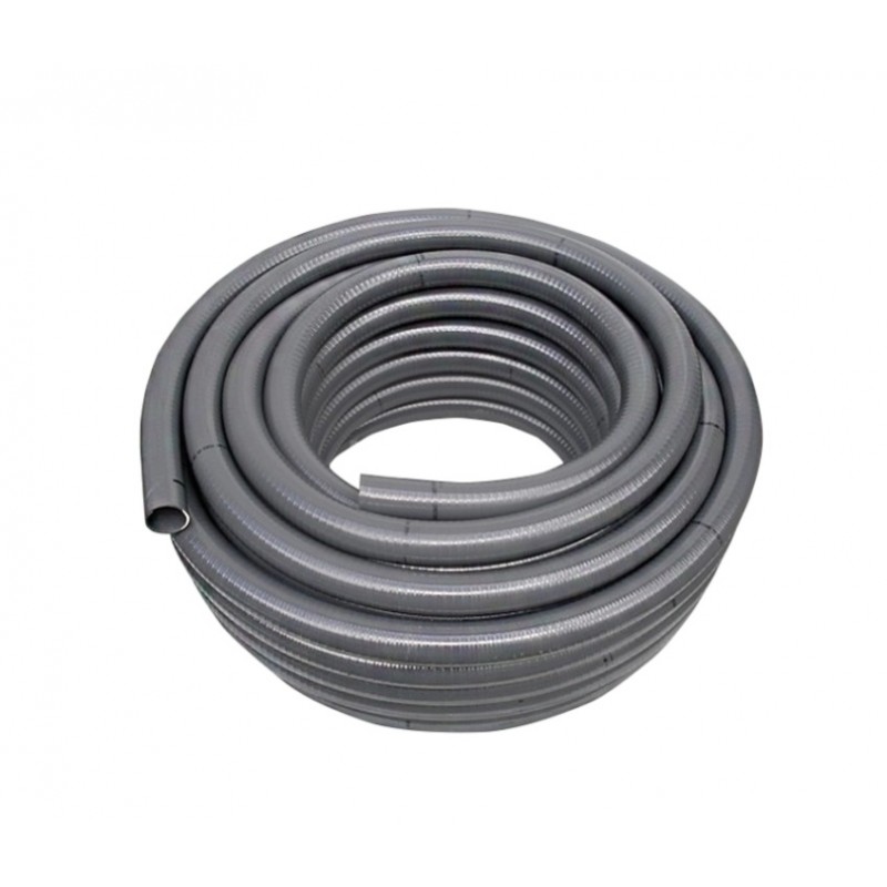 Tubo spiralato PVC Ø63 piscina 25 m | FITT Idroflex