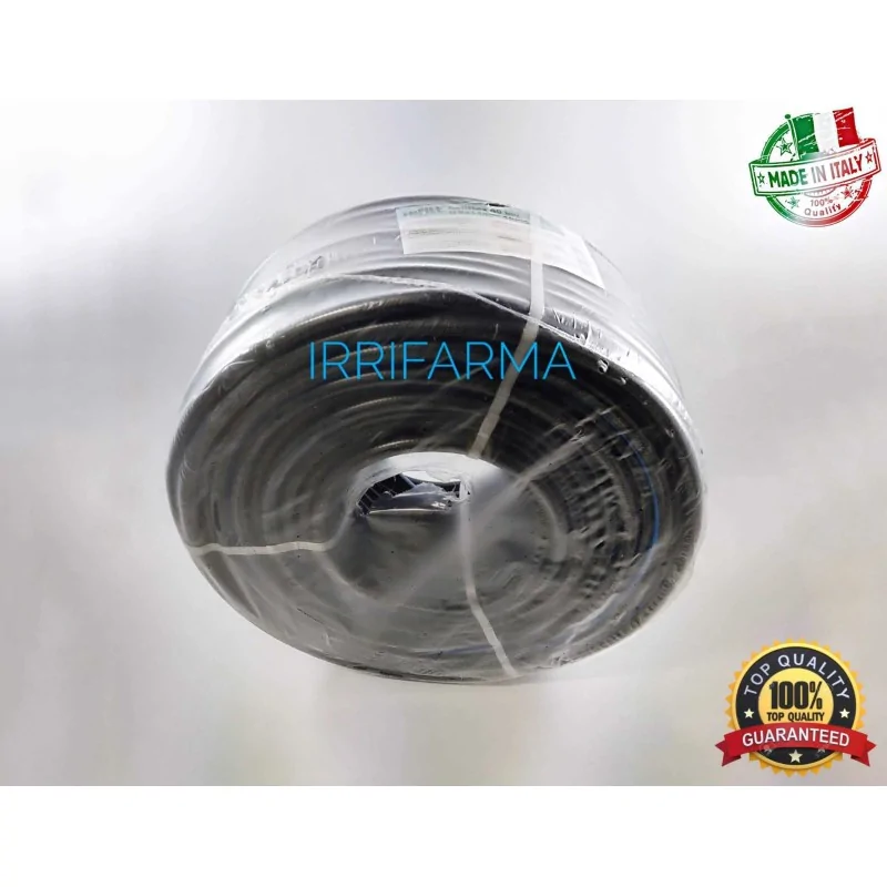 Dettaglio vista frontale Tubo Refittex per irrorazione in PVC 40 bar 10x16 mm FITT – rotolo 100 metri irrifarma.it