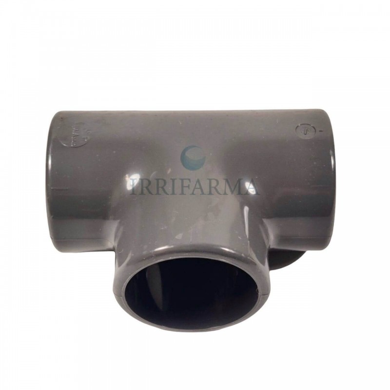 Tee PVC di derivazione con filetto femmina centrale PN16 +GF+ – varie misure irrifarma.it