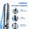dettagli serie Pompa sommersa Lowara 4GS15M 2 HP 220V per pozzi – fino 127 m di prevalenza irrifarma.it