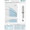 dati tenici Pompa sommersa per pozzo Calpeda 4SDPM 6/10C 1,5 HP 220V – 140 L/min irrifarma.it