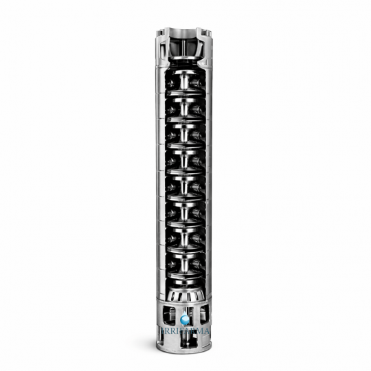 dettaglio giranti interne Corpo pompa sommersa Lowara Z660 6" – attacco motore 6" – 1300 l/min irrifarma.it