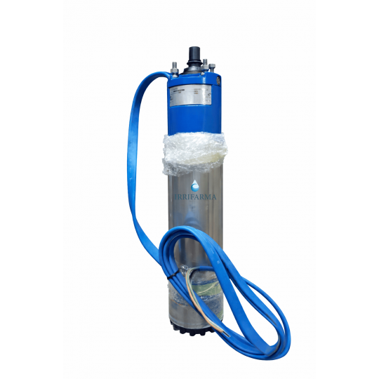 Motore sommerso Lowara L6W55T 7.5 HP trifase 380V per elettropompe da 6" irrifarma.it