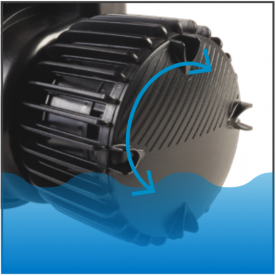 dettaglio rotore regolazione Pompa per Fontane ad Alta Prevalenza Sicce Syncra ADV 10.0 – 7 m di Spinta, 10.000 l/h irrifarma.it