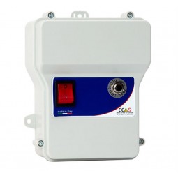 Quadro comando pompa sommersa monofase 0.75 hp 220V Salupo IP55 irrifarma.it