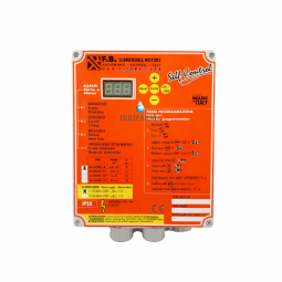 Quadro elettrico avviamento pompa e protezione marcia a secco 220 V Self Control irrifarma.it