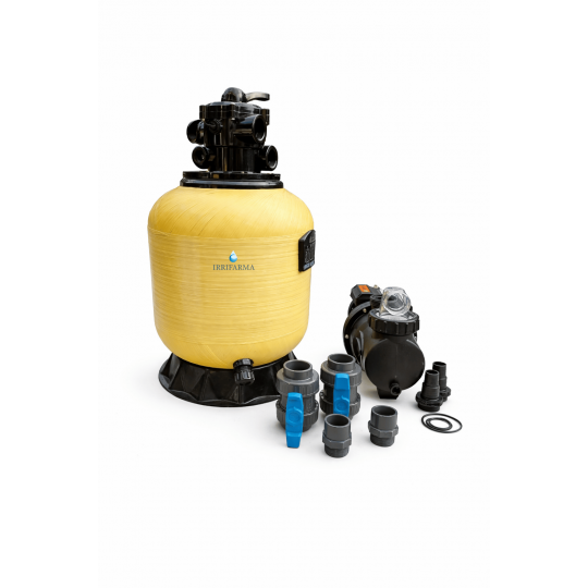 Kit filtrazione piscina 6 m3/h: dettaglio bundle irrifarma.it