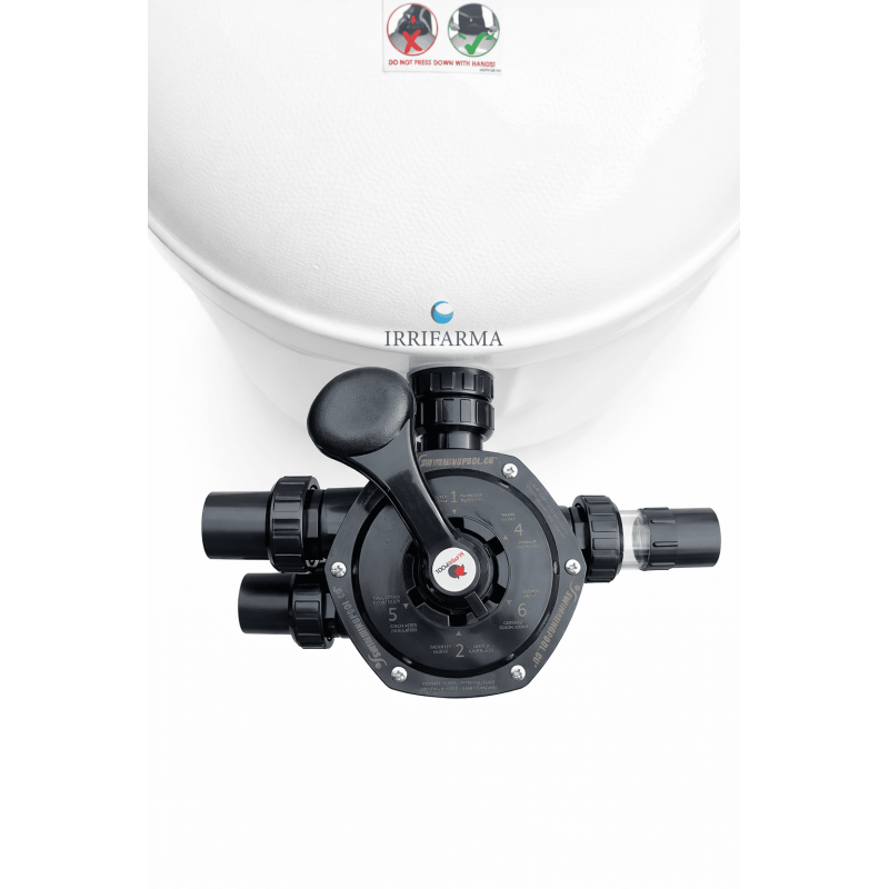 Kit filtrazione piscina 16,5 m3/h | filtro 650 + Calpeda