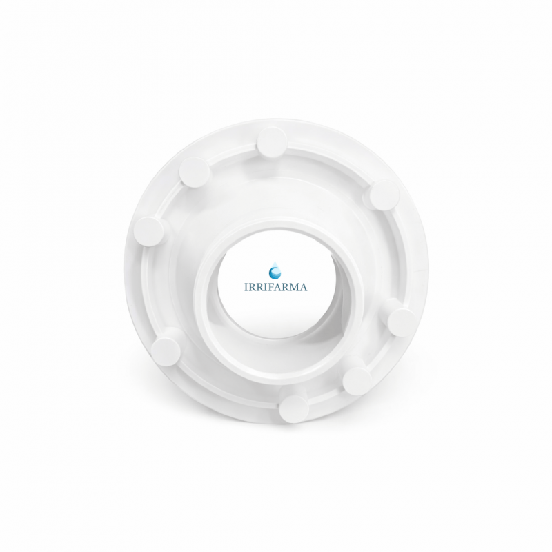 dettaglio attacco filettato incollaggio Presa aspirazione a parete in ABS per idromassaggio piscina – Ø63 / 2”1/2 M irrifarma.it