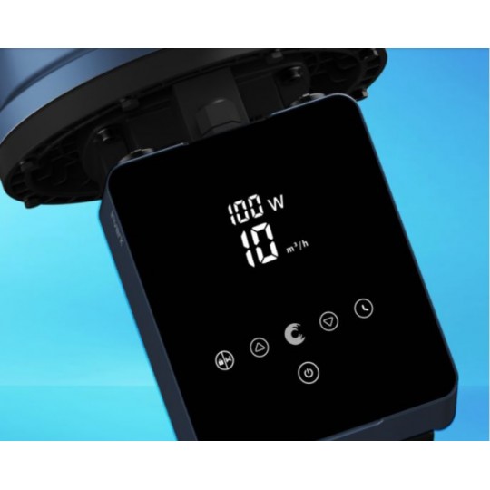 dettaglio quadro comando Pompa piscina a velocità variabile InverK AQC-100-0001 1,5 CV – DN63 irrifarma.it