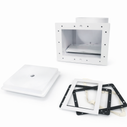 Skimmer bocca piccola in ABS per piscina (liner e cemento) – filetti 1”1/2 e 2” irrifarma.it