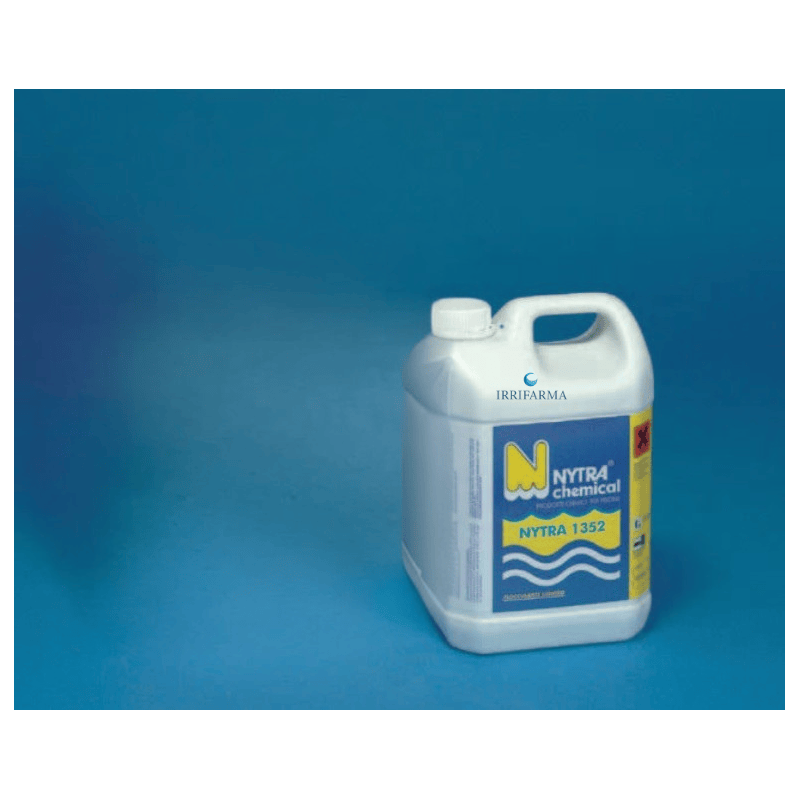 Flocculante liquido piscina Nytra 1352 – anti torbido e flocculi tanica 5 Litri irrifarma.it