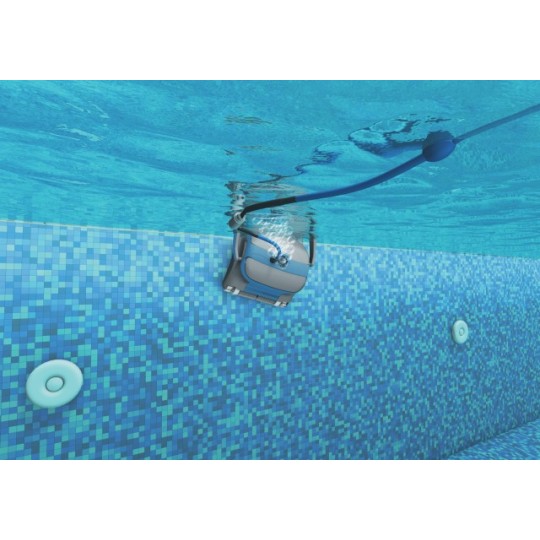 Dettaglio pulizia linea di acqua Robot piscina Dolphin Zenit 20 Maytronics – irrifarma.it