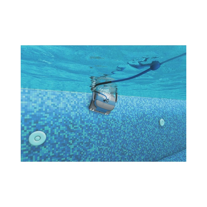 Dettaglio pulizia linea di acqua Robot piscina Dolphin Zenit 20 Maytronics – irrifarma.it