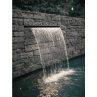 esempio di realizzazione Lama d’acqua ad incasso 606 mm | Ø50 incollaggio (1041171) irrifarma.it