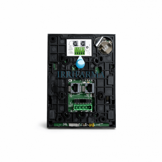 dettaglio centralina lato posteriore Kit 4 fari piscina PAR56 RGBW DMX + centralina 5 zone | Teclumen irrifarma.it