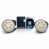 Kit 4 fari piscina PAR56 RGBW DMX + centralina 5 zone | Teclumen irrifarma.it