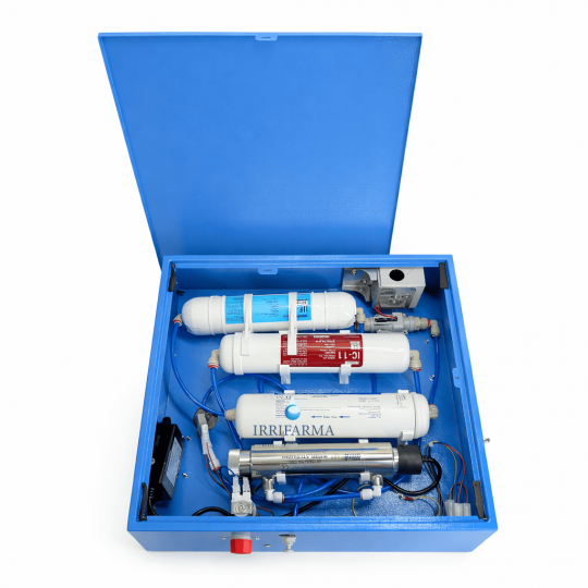 dettaglio cartucce ECOTT V1.6 – Microfiltrazione multistadio con UV 11W irrifarma