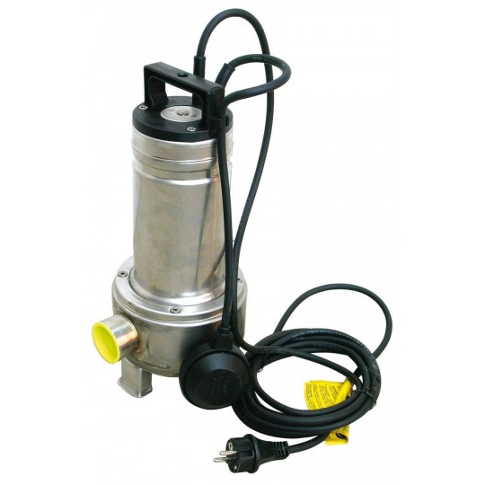 dettaglio presa Pompa sommersa DOMO 10VX /B Lowara Vortex acque sporche 220V irrifarma.it