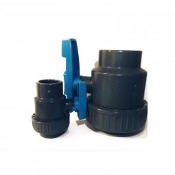 Valvola a sfera PVC-U monoghiera filettata M/F o F/F irrifarma.it