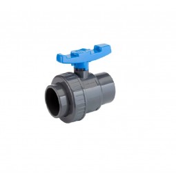 Valvola a sfera PVC-U monoghiera ad incollaggio PN16 Ø16–110 irrifarma.it