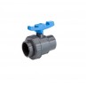 Valvola a sfera PVC-U monoghiera ad incollaggio PN16 Ø16–110 irrifarma.it