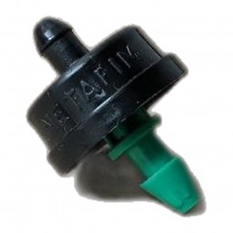 Gocciolatore a bottone Netafim 8 L/h verde con marchio in rilievo irrifarma.it