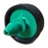 Uscita protetta verde per microtubo 3 mm del gocciolatore a bottone 8 L/h irrifarma.it