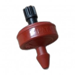 Gocciolatore autocompensante Netafim PCJ LCNL 2 L/h rosso visto frontale irrifarma.it